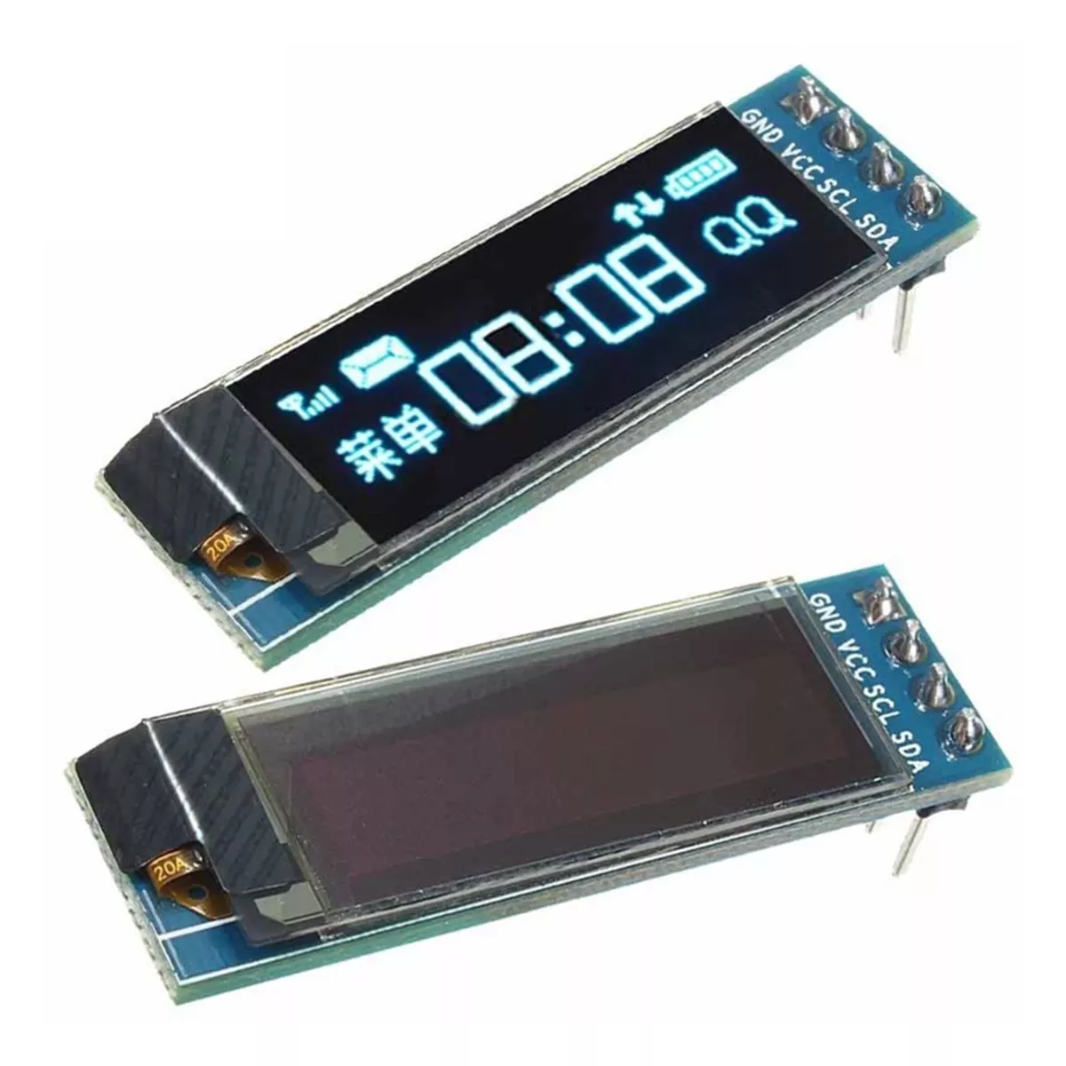 OLED дисплей 0.91" I2C 128x32 (синій)