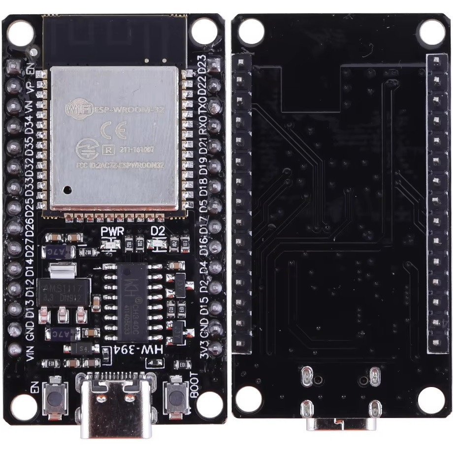 Плата розробника ESP32 Type-C ESP-WROOM-32 30 Pin (Wi-Fi + Bluetooth)