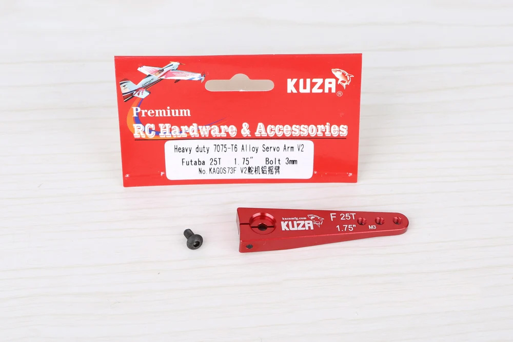 Серво-важіль V2 KUZA CNC одинарний 25T futaba jr hitec
