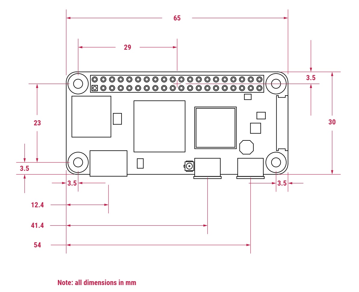 Мікрокомп'ютер Raspberry Pi Zero 2W - фото 4