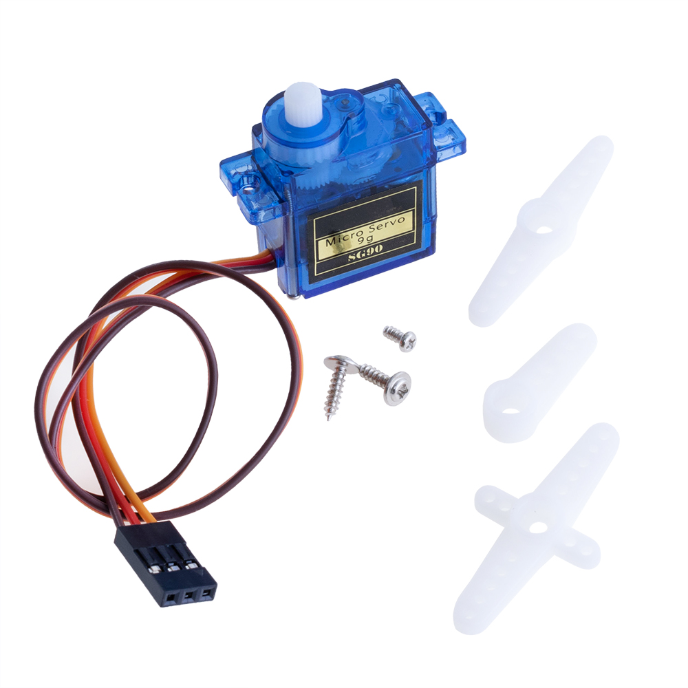 Сервопривід SG90 micro servo 9g 2КГ ~180°